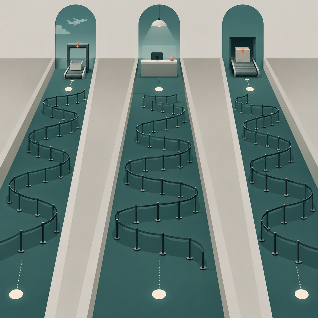 Follow three real orders from start to payment and see where the time goes.